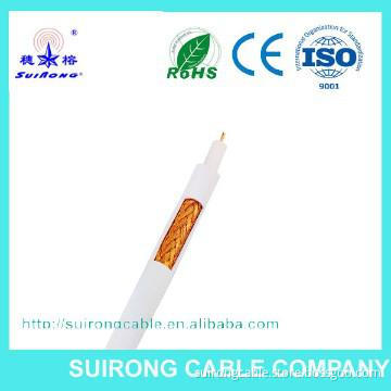 Coaxial Cable RG59U with 75 Ohm coaxial cable manufacture